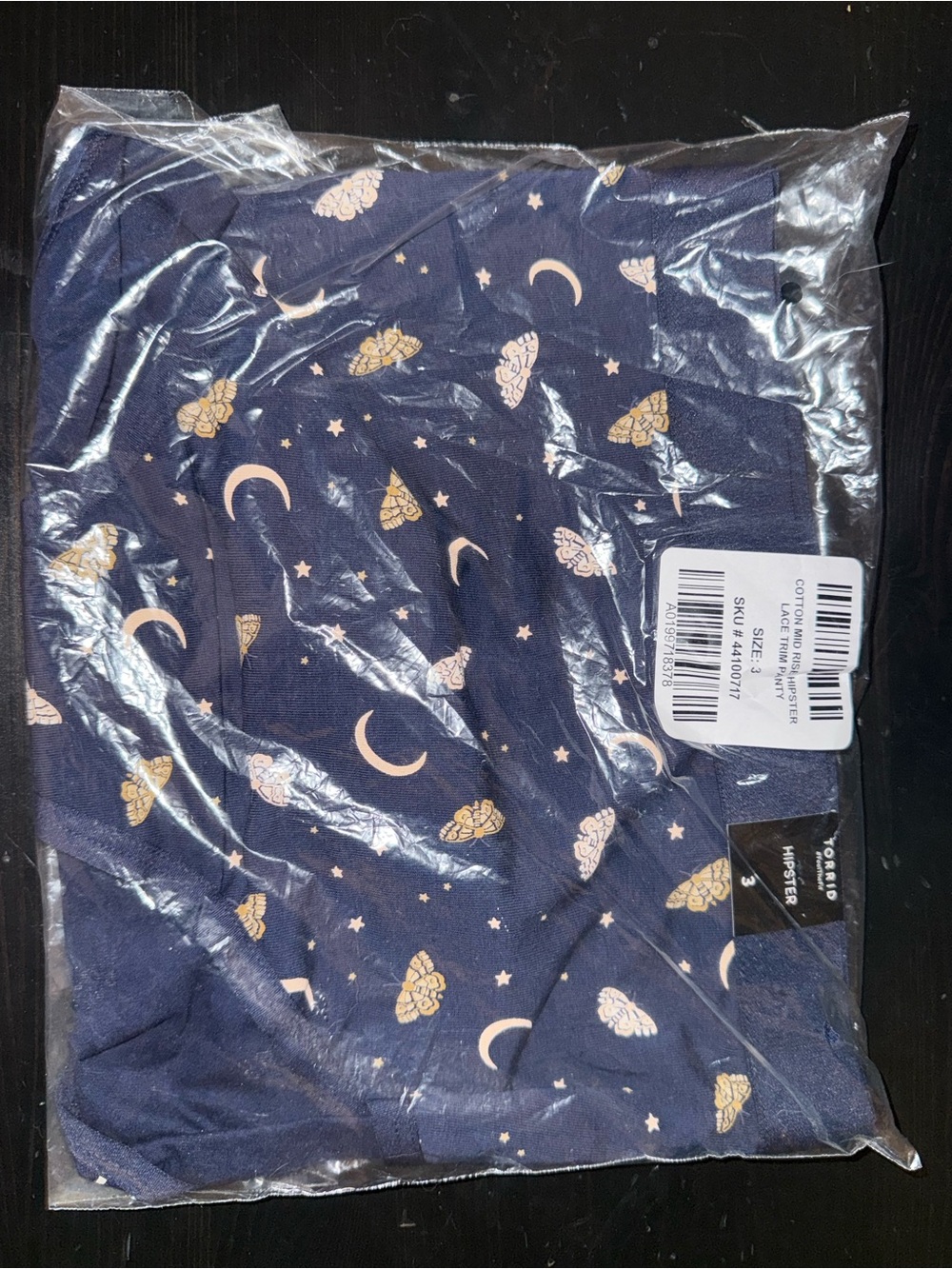 Torrid Peacoat hipster panties NWT
